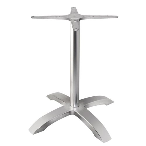  HorecaTraders Pied de table en aluminium - hauteur 68 cm 
