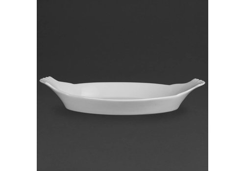  Olympia Plat à gratin Ovale Porcelaine Grand | 6 pièces 