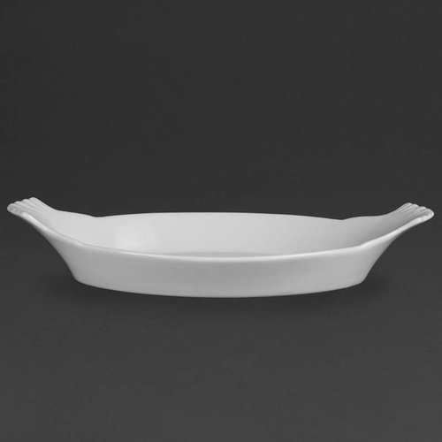  Olympia Gratin Dish Oval Porcelain Large | 6 pieces 