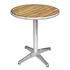 Bolero Table ronde avec plateau en bois | 60 cm
