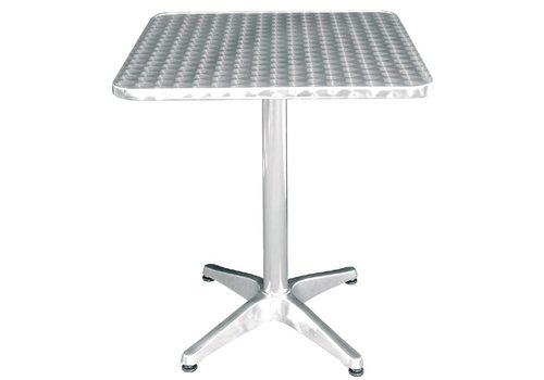  Bolero RVS Tafel Vierkant 60x60 cm | MEEST VERKOCHT 