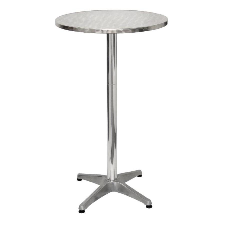 Aluminium Statafel Rond | 60 cm