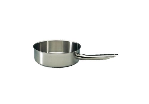  Bourgeat Sauté pan stainless steel | Ø24 cm 