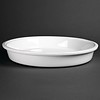Round Luxury white plates (1 piece)