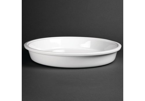  Olympia Assiettes rondes blanches de luxe (1 pièce) 