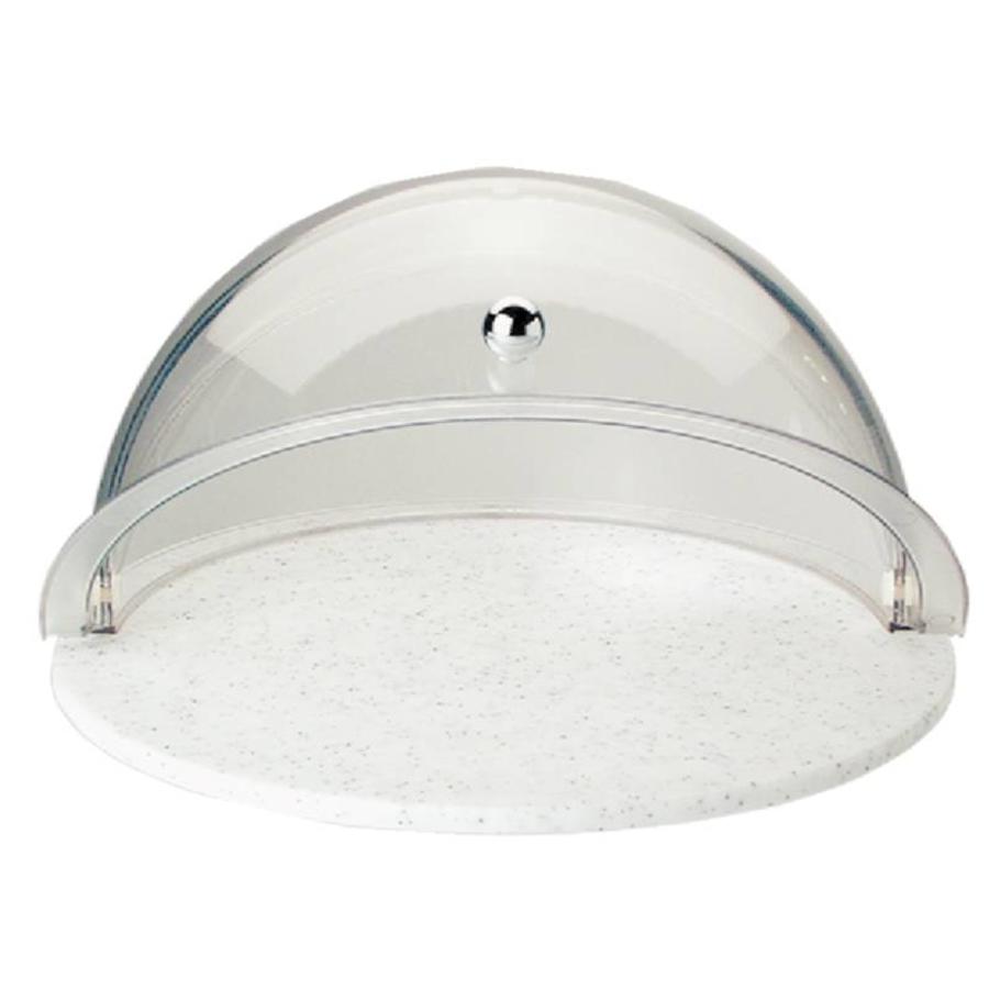 Cheese platter with folding plastic lid | 38x24cm