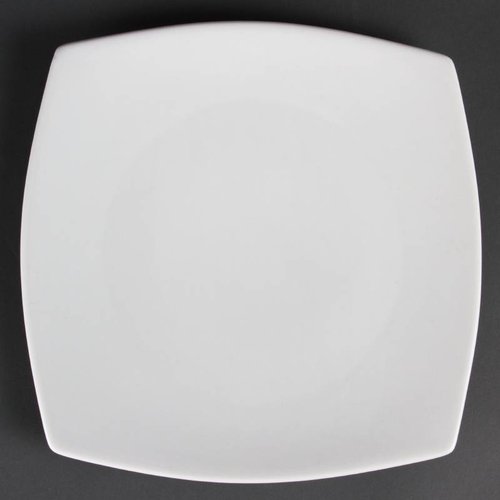 Olympia Vlakke porselein borden wit 27 cm (stuks 6) 