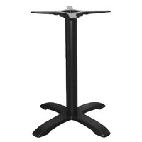 Pieds de table tête en croix - hauteur 72 cm