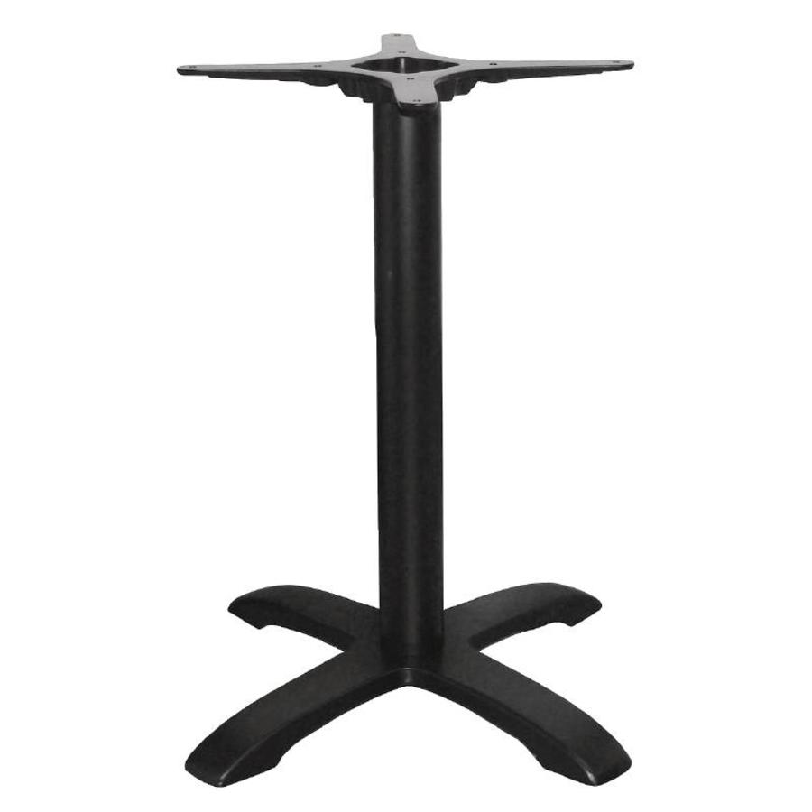 Pieds de table tête en croix - hauteur 72 cm