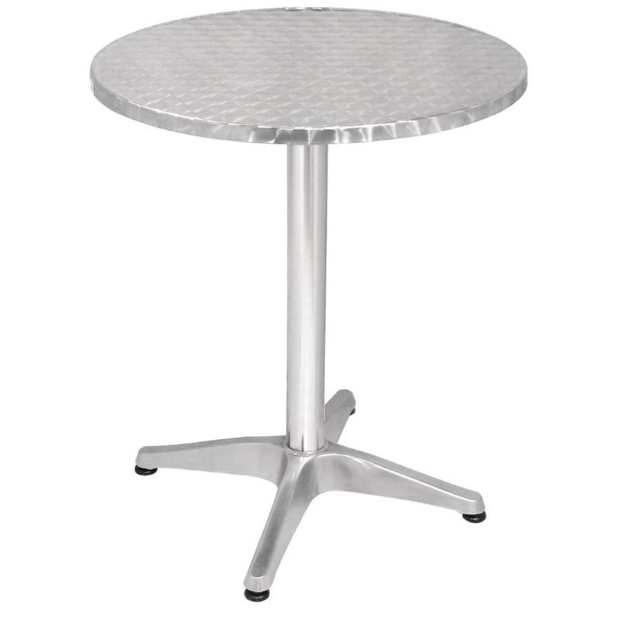 Round Stainless Steel Table Round | diameter 60 cm