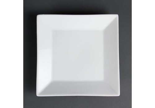  Olympia Plate Wide Square 25 cm (Box 6) 