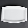 Porcelain plate rectangular 32 cm (6 pieces)