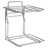 HorecaTraders Brotkorb Etagere | GN 1/1