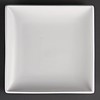 Olympia Assiette carrée blanche 18 cm (12 pièces)