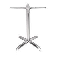 opklapbare aluminium tafelpoot - 68 cm hoog
