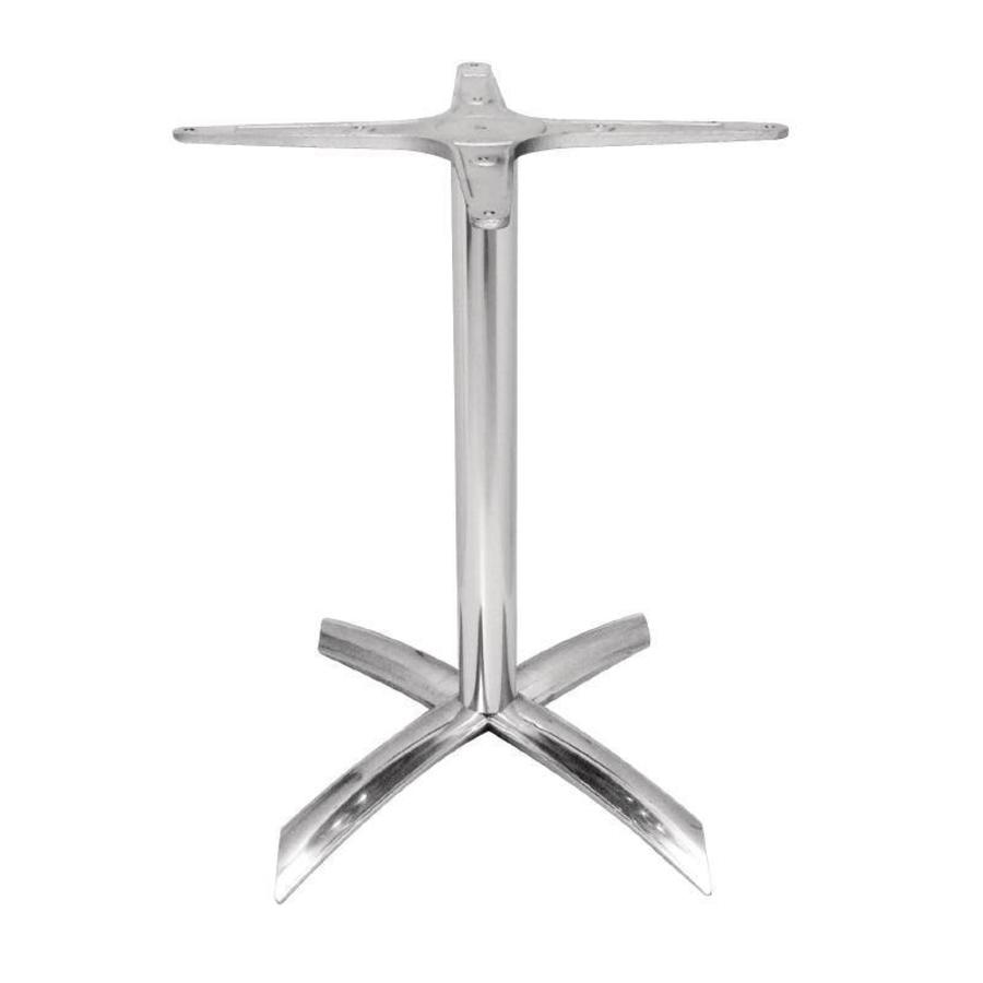 folding aluminum table leg - 68 cm high