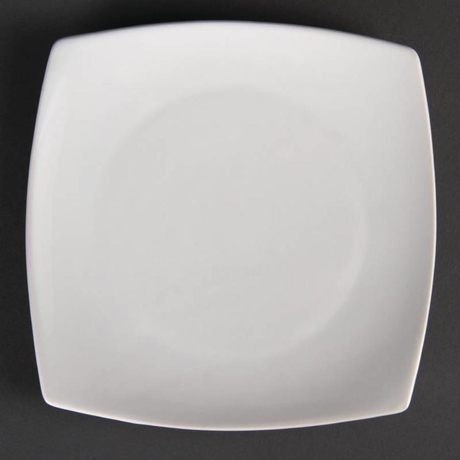 Porcelain flat plate 18.5 cm | 12 pieces