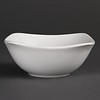 Olympia Kleine weiße Porzellanschale 14 cm | 12 Stück