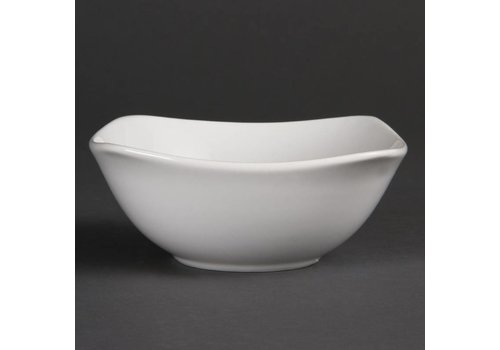  Olympia Small White Porcelain Dish 14cm | 12 pieces 
