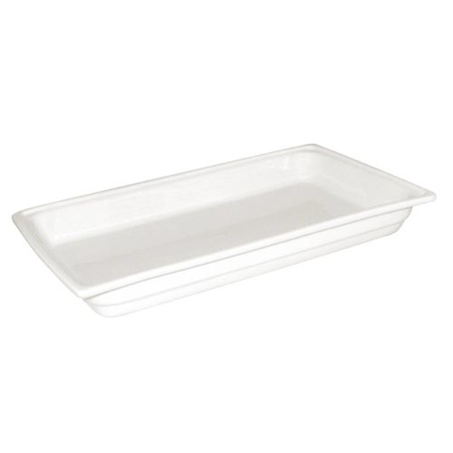  Olympia Gastronorm 1/1 Porcelain White Dish 54x33cm 