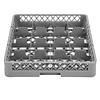 Vogue Panier lave-vaisselle 50x50 cm pour verres | 16 verres