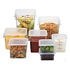 Cambro Polycarbonate food containers with measuring lines |