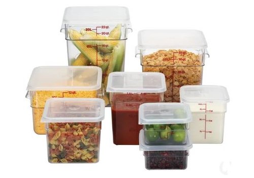  Cambro Polycarbonate food containers with measuring lines | 