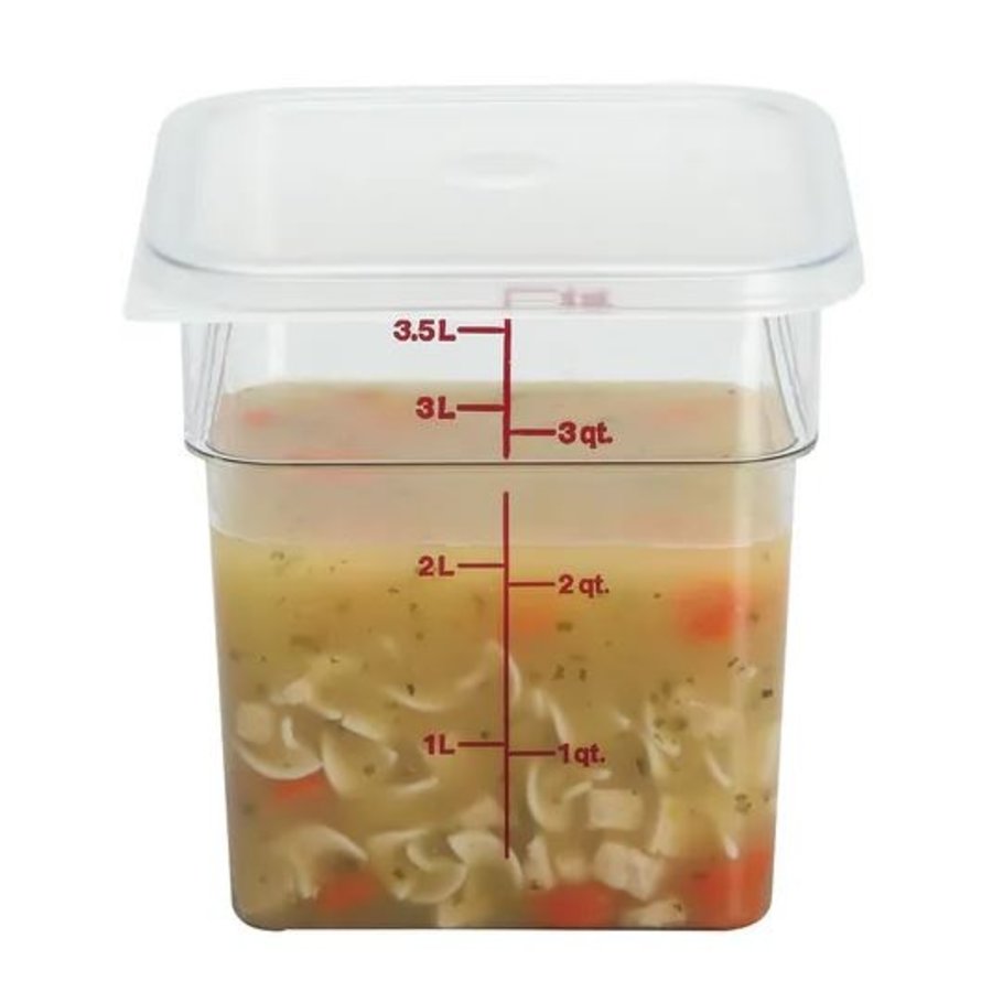 Food containers polycarbonate with graduations |