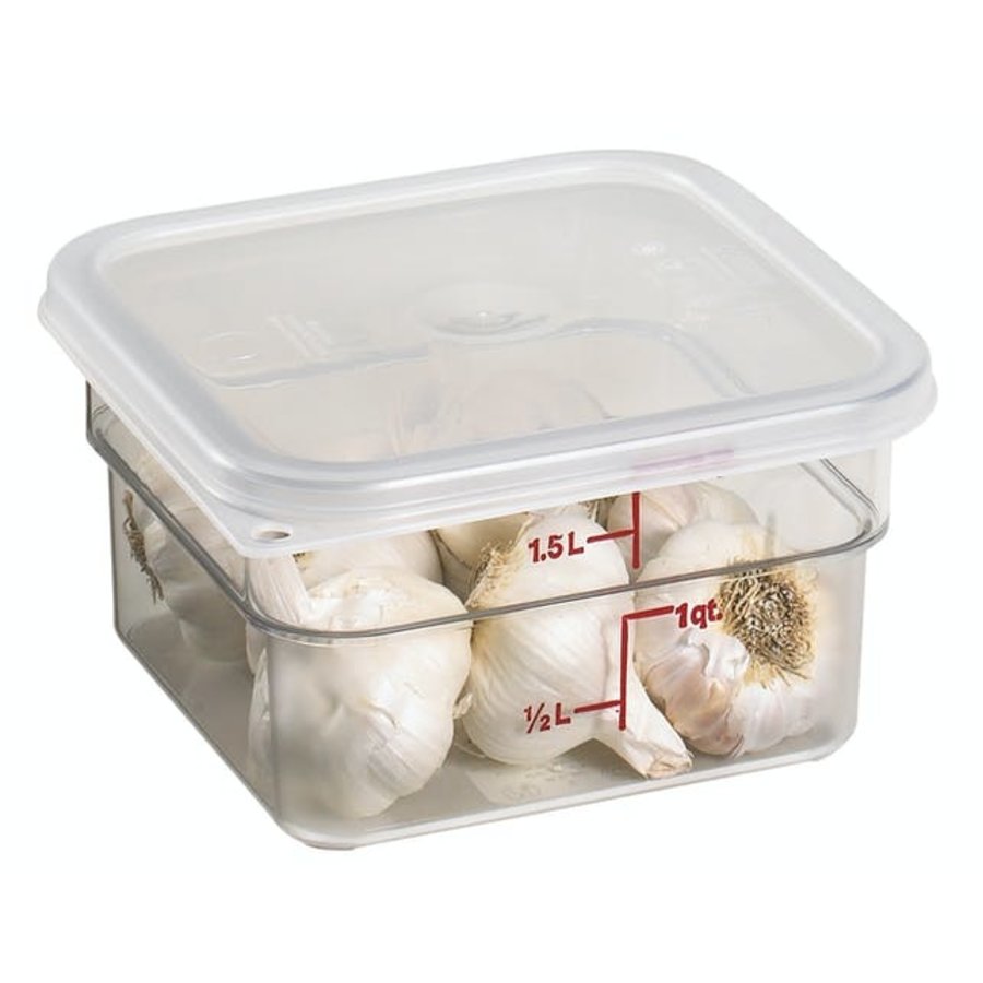 Food Container Lid Polycarbonate | 6 Pieces | 3 Sizes