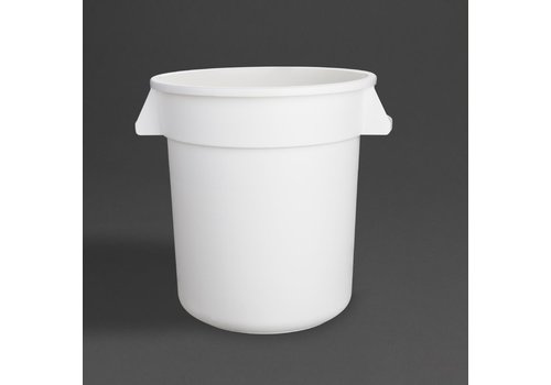  Vogue white round storage bins | 2 sizes 
