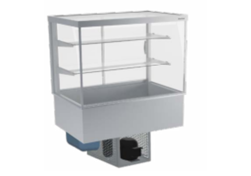  HorecaTraders Drop in refrigerated display case with forced cooling 
