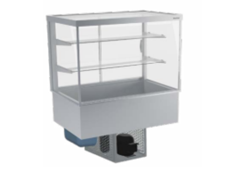  HorecaTraders Vitrine réfrigérée encastrable à refroidissement forcé 