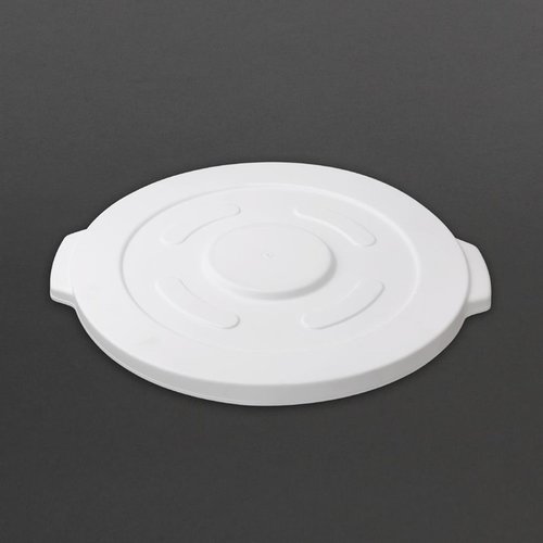  Vogue couvercle pour récipient de rangement rond blanc | 38L 