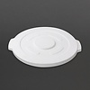 Vogue lid for white round storage container | 76L