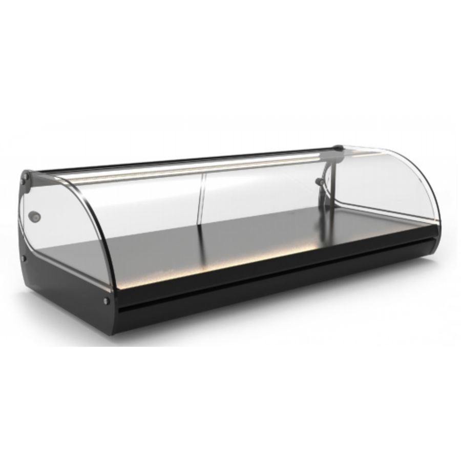 Vitrine neutre | Disponible en 4 tailles | Éclairage LED