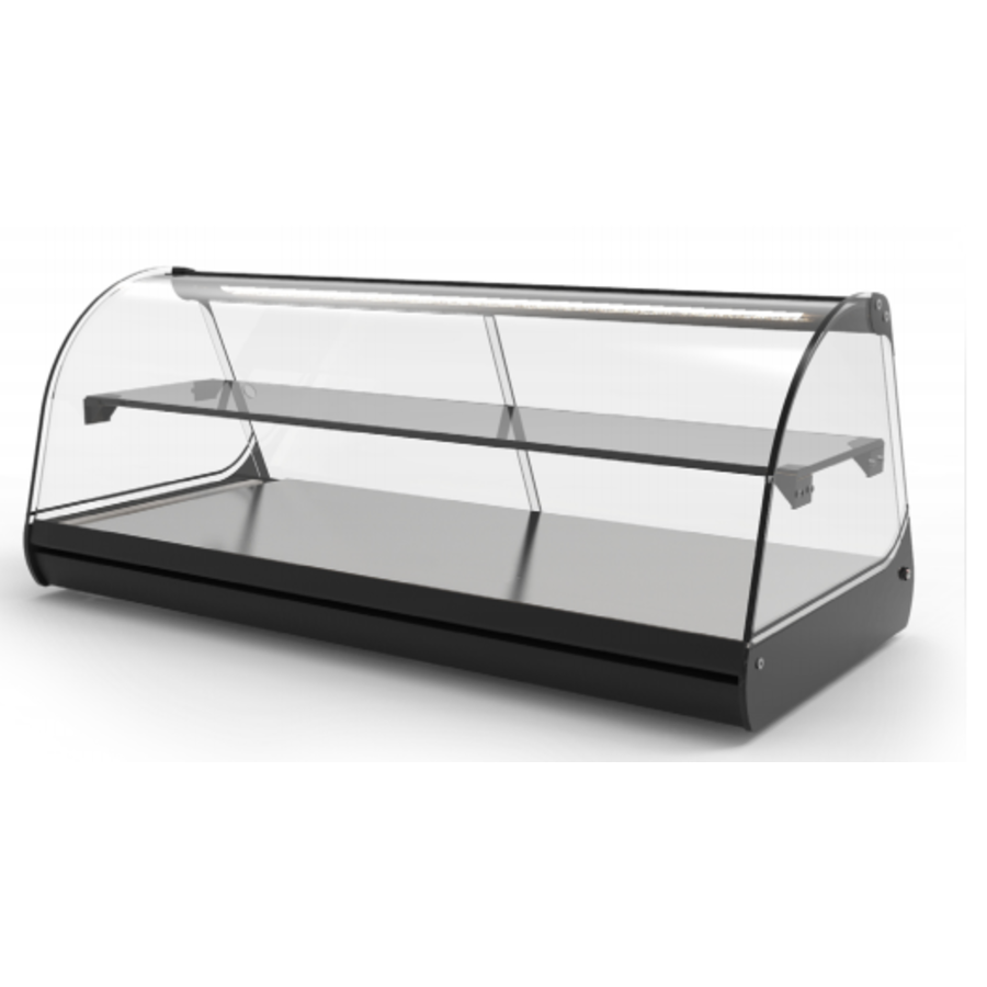 Vitrine neutre | Disponible en 4 tailles | Éclairage LED