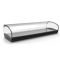 Vitrine neutre | Disponible en 4 tailles | Éclairage LED