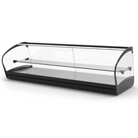 Vitrine neutre | Disponible en 4 tailles | Éclairage LED