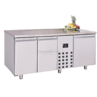 Établi réfrigéré 3 portes | 178,5 x 70 x 85 (L x P x H)