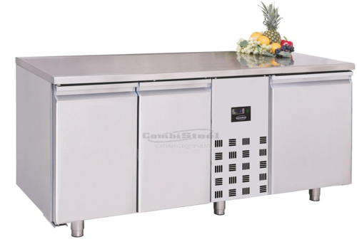  Combisteel Établi réfrigéré 3 portes | 178,5 x 70 x 85 (L x P x H) 