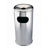 HorecaTraders Round Waste Bin with Ashtray | 2 formats