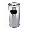 HorecaTraders Round Waste Bin with Ashtray | 2 sizes