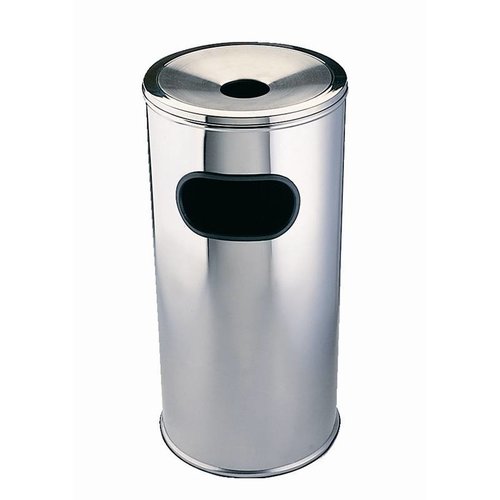  HorecaTraders Round Waste Bin with Ashtray | 2 formats 