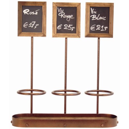  Securit Wine rack display - 3 bottles 