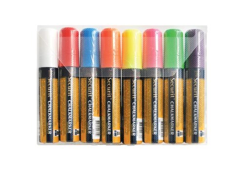  Securit Ensemble de stylos effaçables | 8 couleurs 