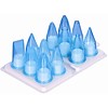 HorecaTraders Polycarbonate Nozzle Set | 12 pieces