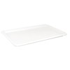 Récipient GN 1/1 blanc en porcelaine de 3 cm de profondeur