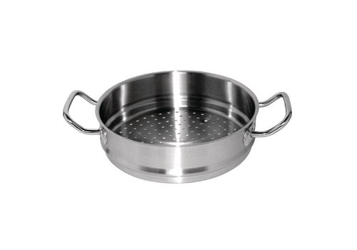  Vogue Stainless steel steam insert | 28cm Ø 