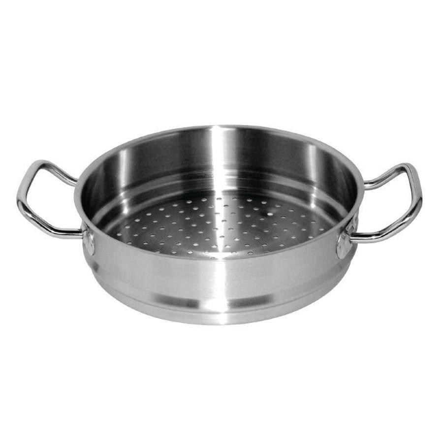 Stainless steel steam insert | 28cm diameter