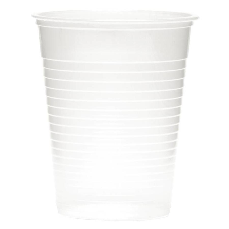 Gobelet en plastique transparent (2000) pièces